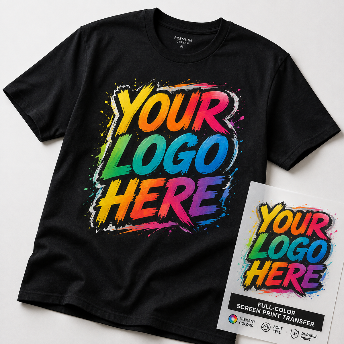 Custom Screen Print Transfers - Full Color