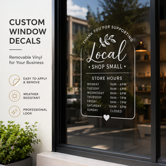 Custom Window Decals