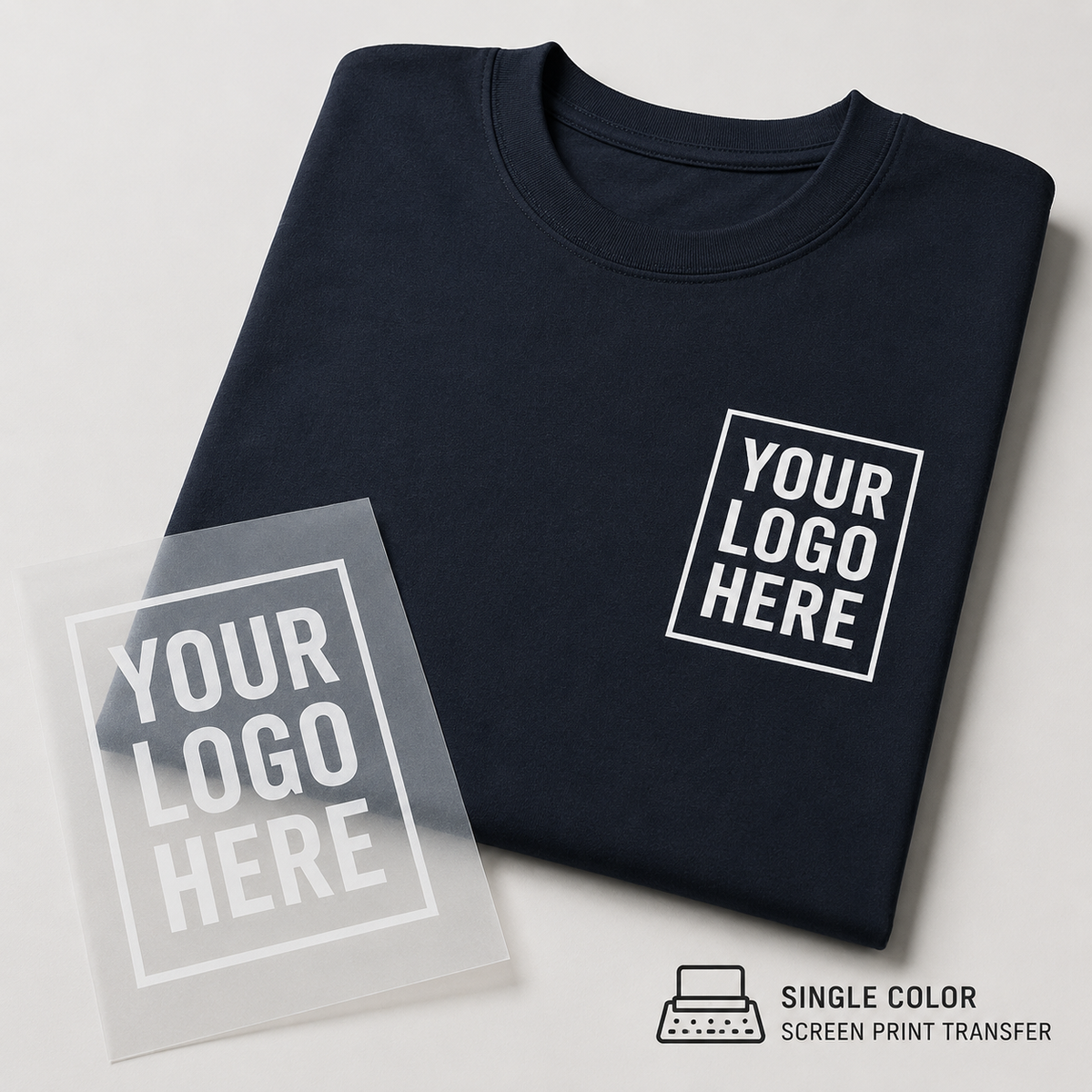 Custom Screen Print Transfers - One Color